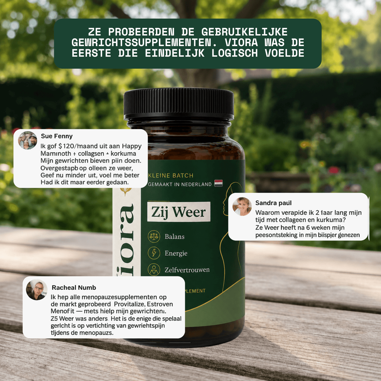Viora - Menopauze Gewrichtsondersteuning